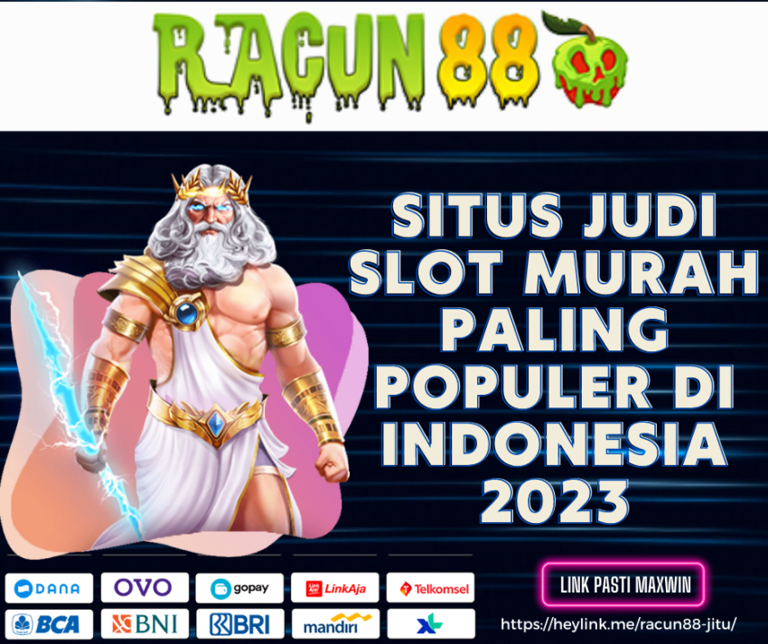 Situs Judi Slot Murah Paling Populer Di Indonesia 2023